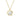 White 5-Leaf Flower Halskette | 18K vergoldet