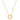 White 5-Leaf Flower Zirkon Halskette | 18K vergoldet
