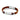 Frank 1967 Armband Echt Leder hellbraun mit Schild Edelstahl