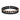 Frank 1967 Armband 2 rhg. schwarzer Achat / Tigerauge 8 breit Edelstahl