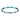 Frank 1967 Armband schwarzer Achat / türkis und weißer Howlith 4mm