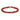 Frank 1967 Armband roter Keramikstein 6mm breit