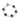 Clover Armband – Dunkelblau | 18K vergoldet