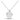 Lovebird Collier Herz mit Zirkonia Silber 925/000