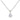 Lovebird Collier mit Zirkonia 101 Facetten 6mm Silber 925/000