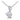Lovebird Collier mit Zirkonia 101 Facetten Silber 925/000