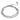 Lovebird Armband 3-rhg. Edelstahl