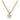 Lovebird Collier mit Brillant 0.21 ct. Gelbgold 585/000
