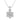 Lovebird Collier mit 7 Zirkonia Silber 925/000