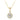 Lovebird Collier mit 13 Zirkonia Silber 925/000 vergoldet