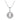 Lovebird Collier mit SWZP und 16 Zirkonia Silber 925/000