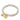 Lovebird Armband Achat weiß/beige Edelstahl IPG