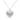 Lovebird Collier mit Anhänger Herz Edelstahl